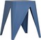 ISL Furnishings InterSpaceLiving Zuho Multi-USe Stool (4, Grey Blue)